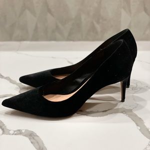Schutz black suede pump, size 9.5
